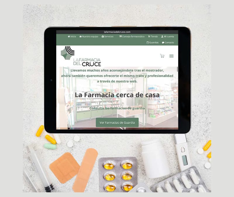 FARMACIA EL CRUCE – Web y tienda online para farmacia